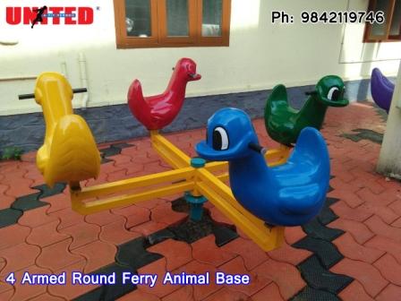 4 Armed Round Ferry Animal Base