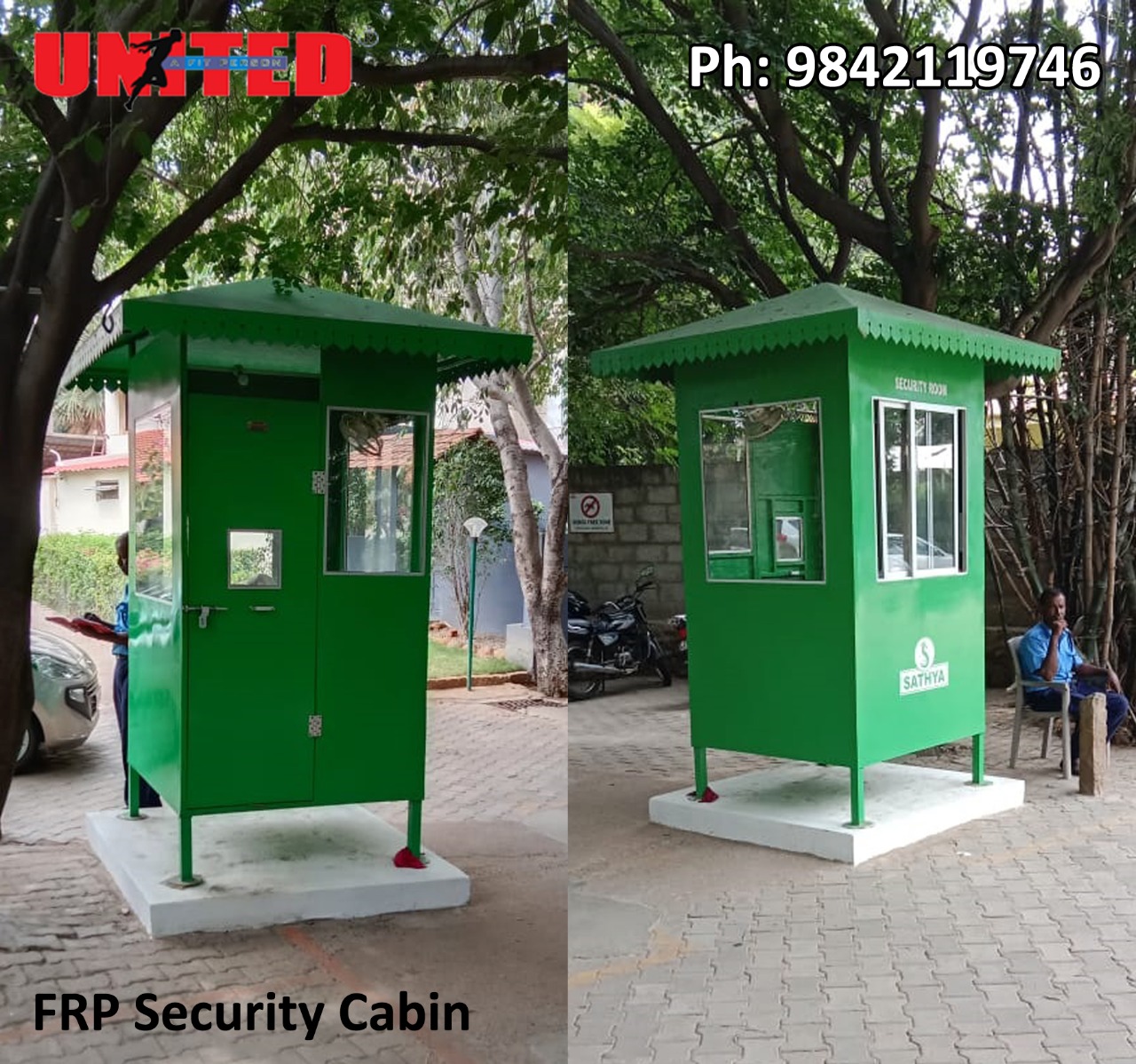 FRP Security Cabin