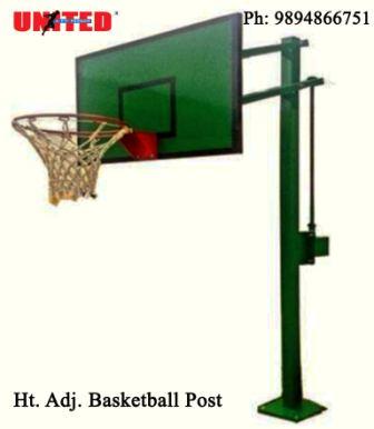Height Adjustable Basketball post