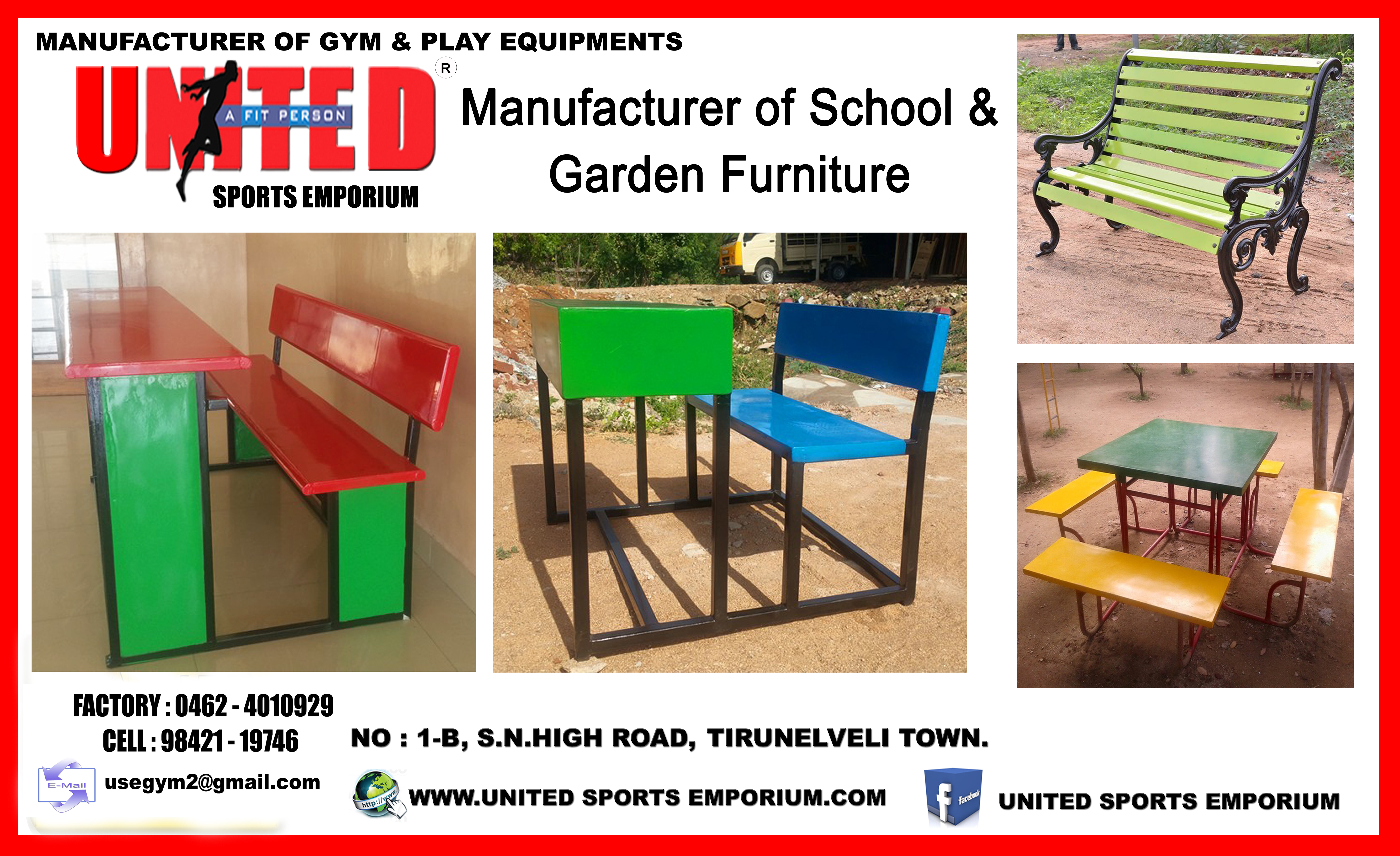 School and Garden Furniture