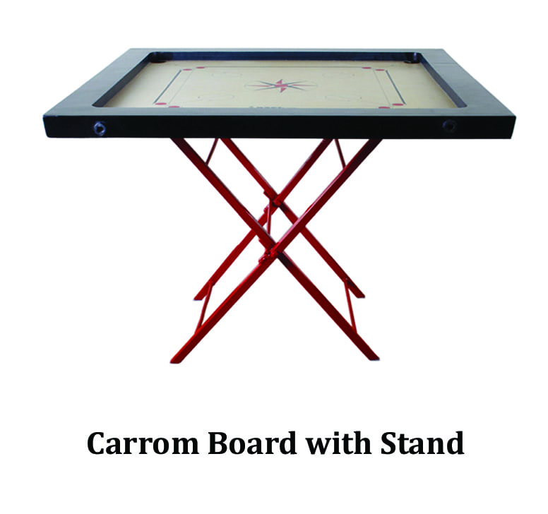 UNITED CARROM BOARD WITH STAND