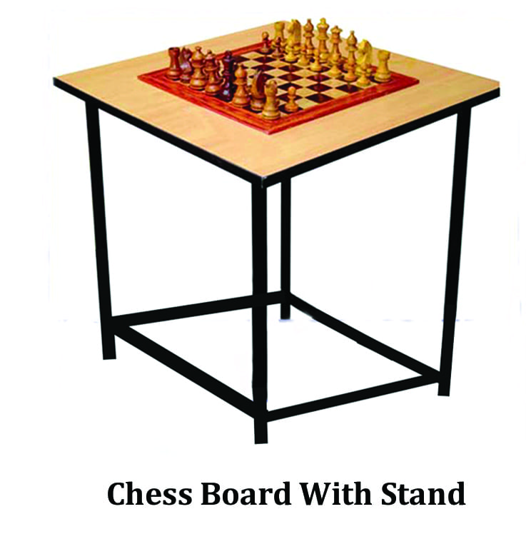UNITED CHESS BOARD WITH STAND