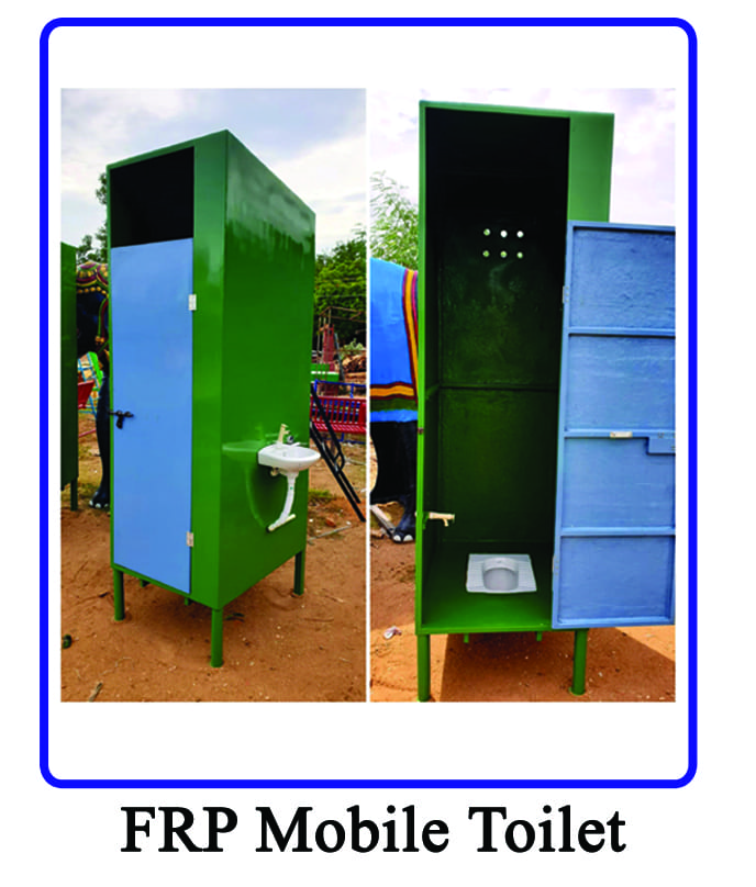 UNITED FRP MOBILE TOILET