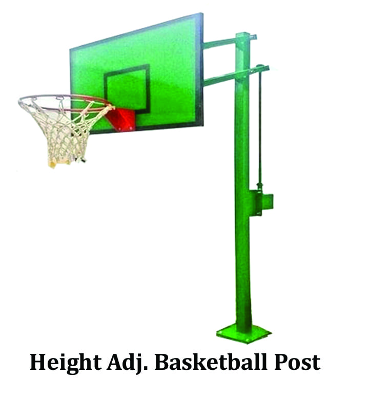 UNITED HEIGHT ADJ.BASKETBALL POST