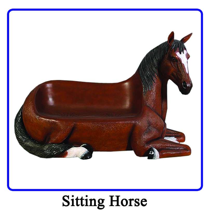 UNITED SITTING HORSE