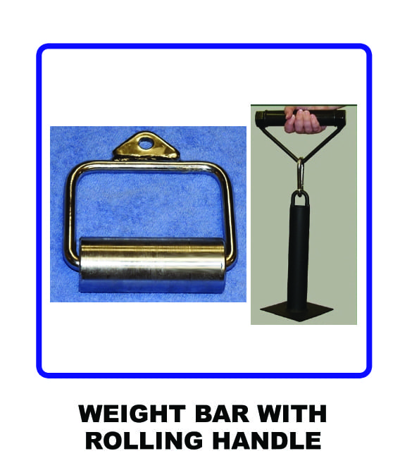 UNITED WEIGHT BAR WITH ROOLLING HANDLE